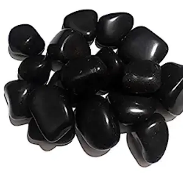 Black Polished Pebbles