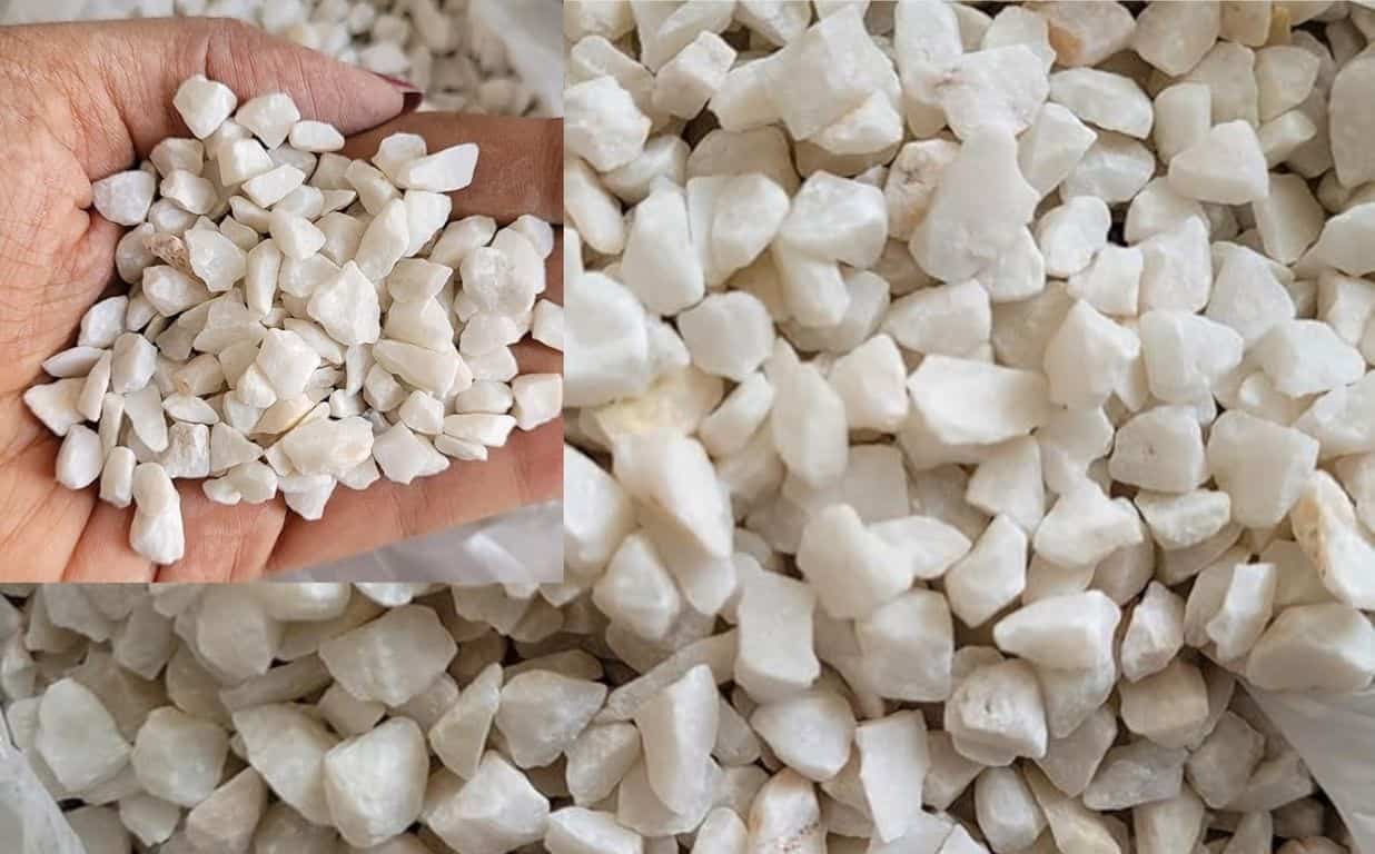 What is White marble chips & Gravels - Pebbles VS Gravels